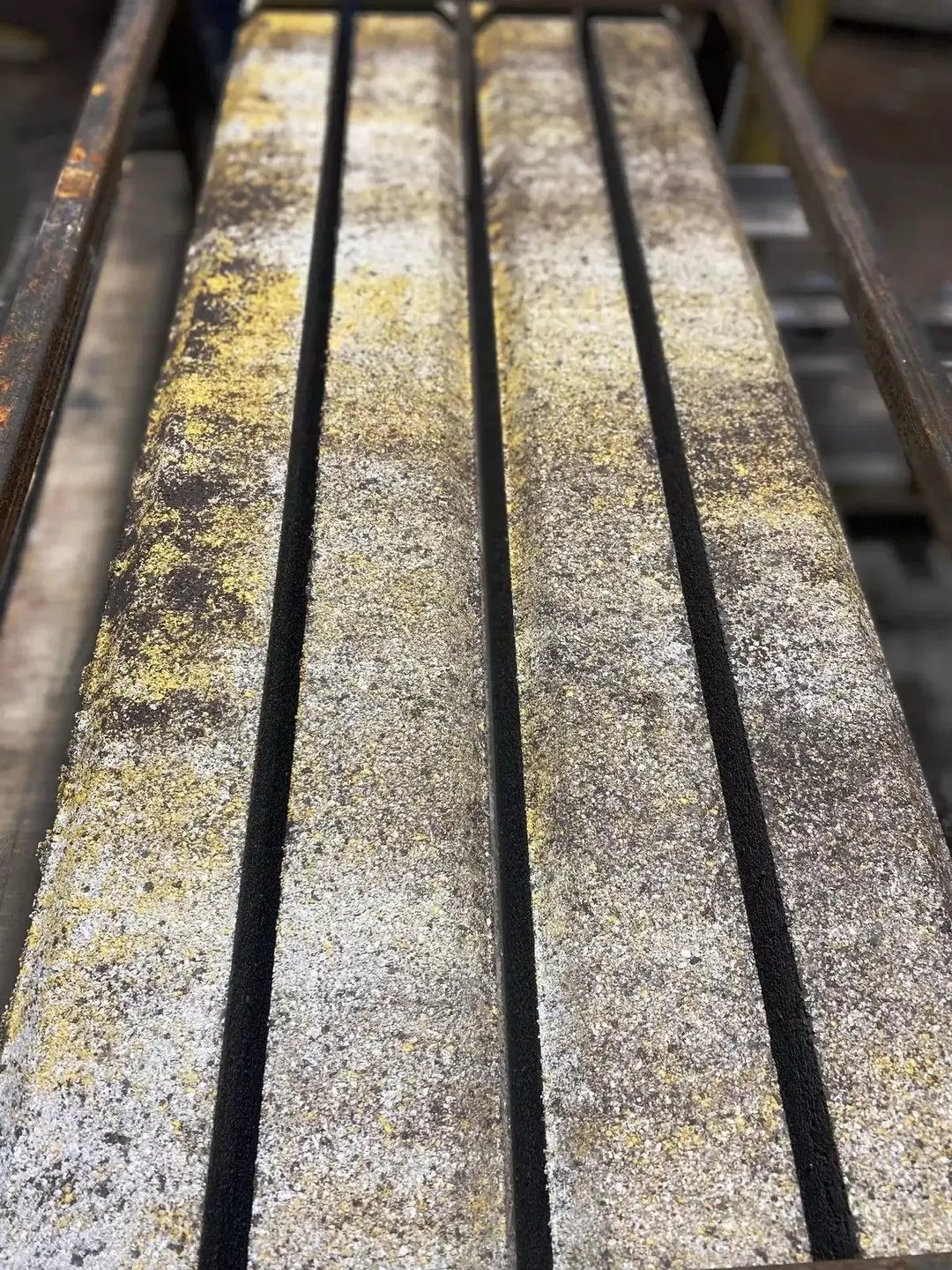 Бордюр садовый 1000х200х80 №4 "Степь", фактура гладкий, гранитная, мрамор-4